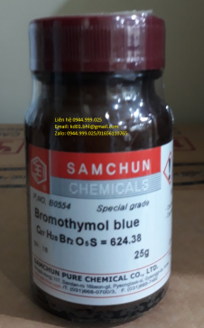 Bromothymol blue C27H28Br2O5S SAMCHUN Hàn Quốc